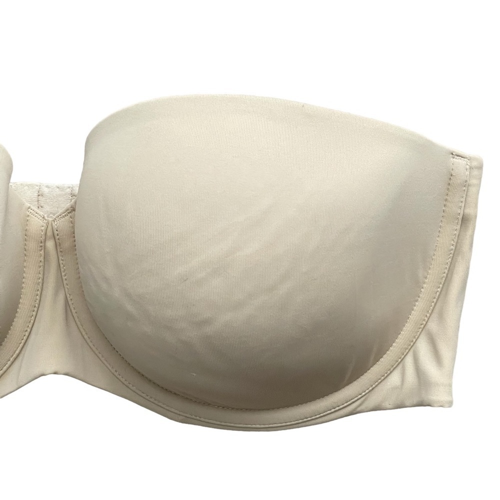 Cacique Lightly Lined Multiway Strapless Bra 40DD Nude - Picture 3 of 8